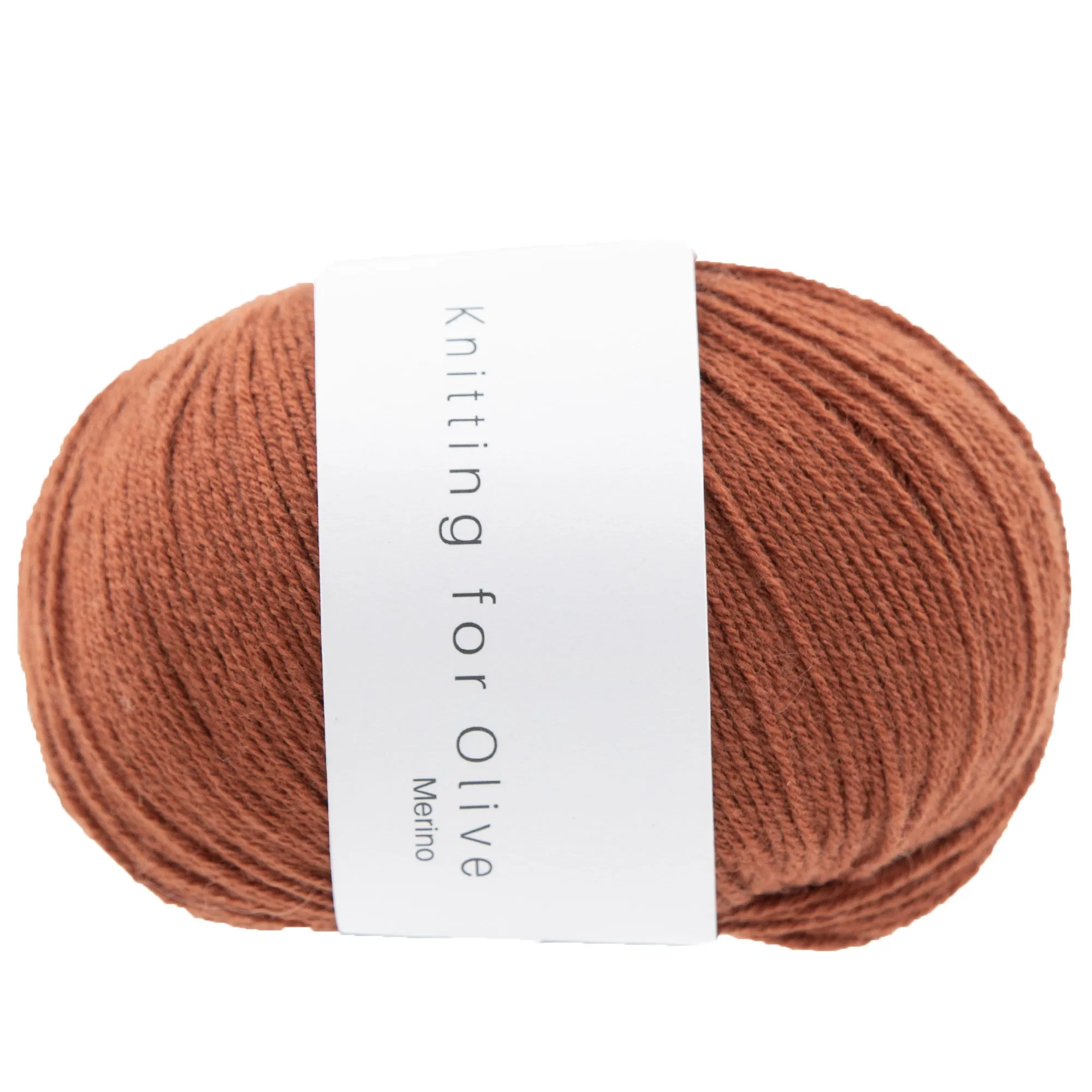 Knitting for Olive Merino Yarn - Rust