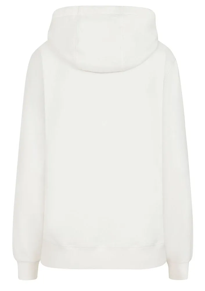 Lazy Jacks Womens LJ101 Zip Through Hoodie - Chalk