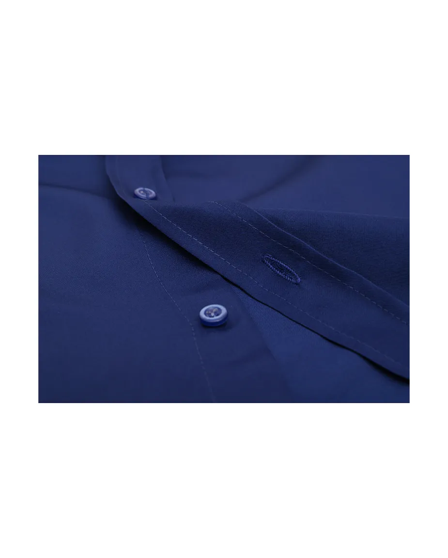 Lilax Boys' Button Down Shirt Solid Long Sleeve Dress Shirt