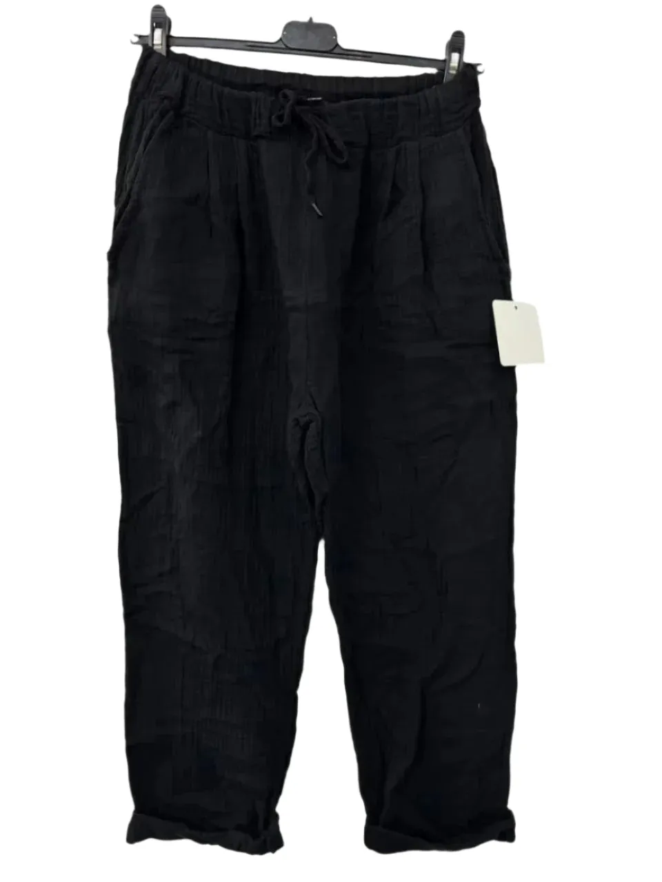 Made In Italy Cotton Gauze Trousers One Size