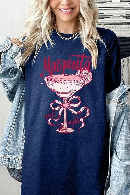 Margarita Girls Night Graphic Plus Heavy Cotton T