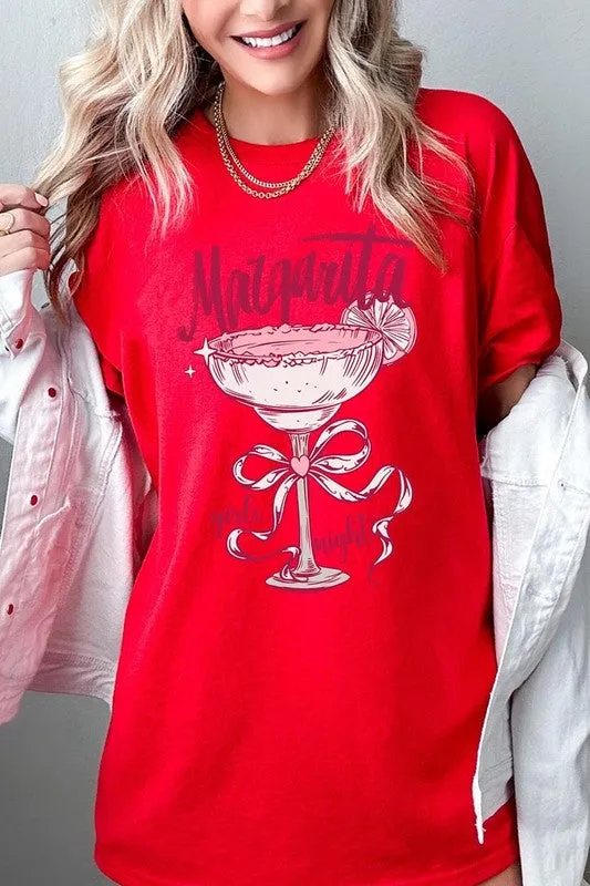 Margarita Girls Night Graphic Plus Heavy Cotton T
