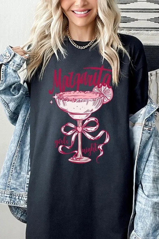 Margarita Girls Night Graphic Plus Heavy Cotton T