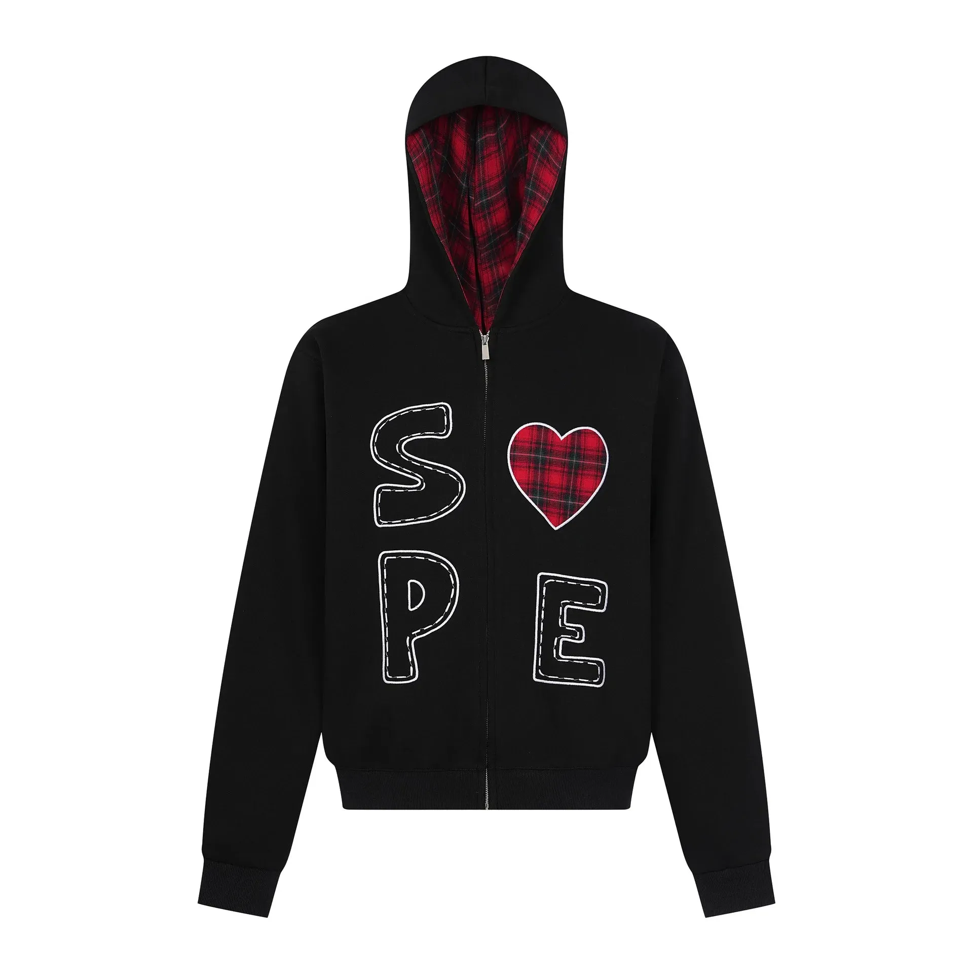 Men's 2024 Autumn High Street American Fashion Embroidered Hoodie for Unisex