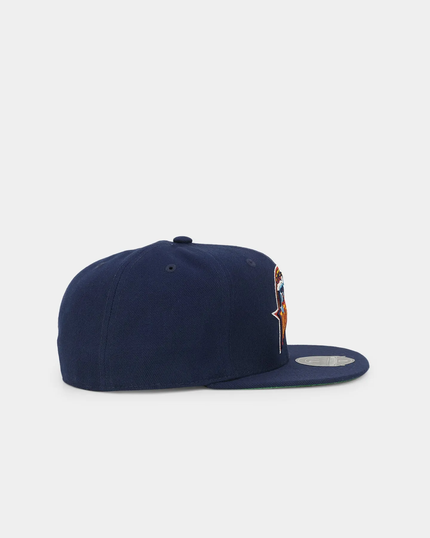 Mitchell & Ness Golden State Warriors 'Team Ground 2.0 Hardwood Classics' Fitted Navy
