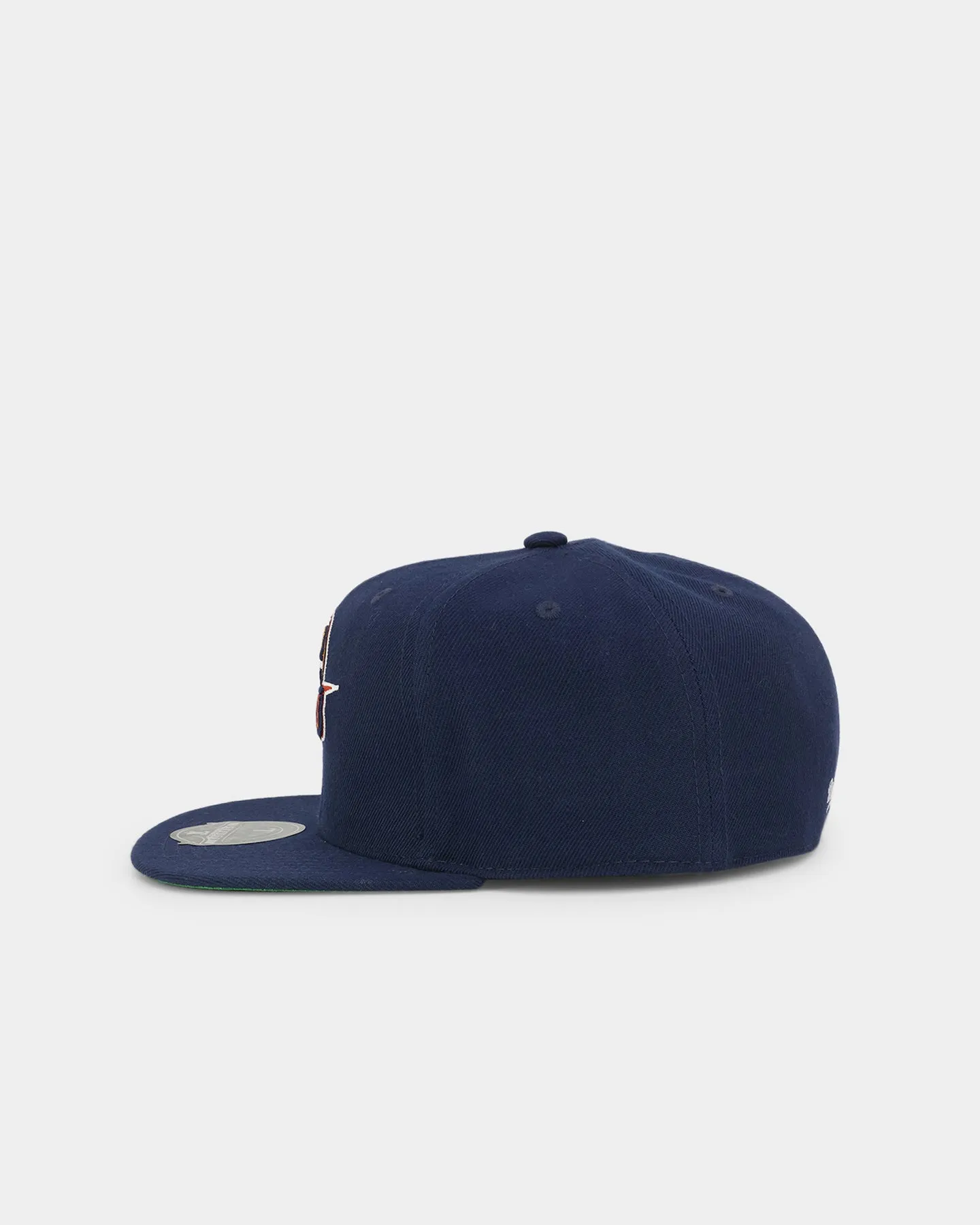 Mitchell & Ness Golden State Warriors 'Team Ground 2.0 Hardwood Classics' Fitted Navy