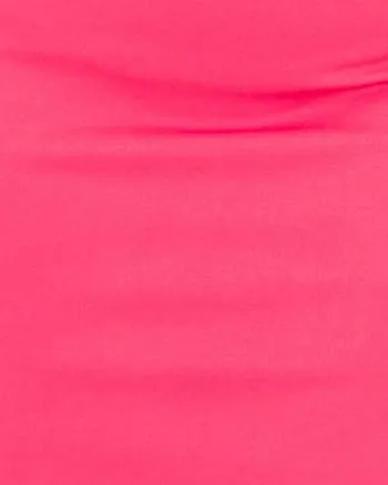 Molly Pencil Skirt | Bright Coral