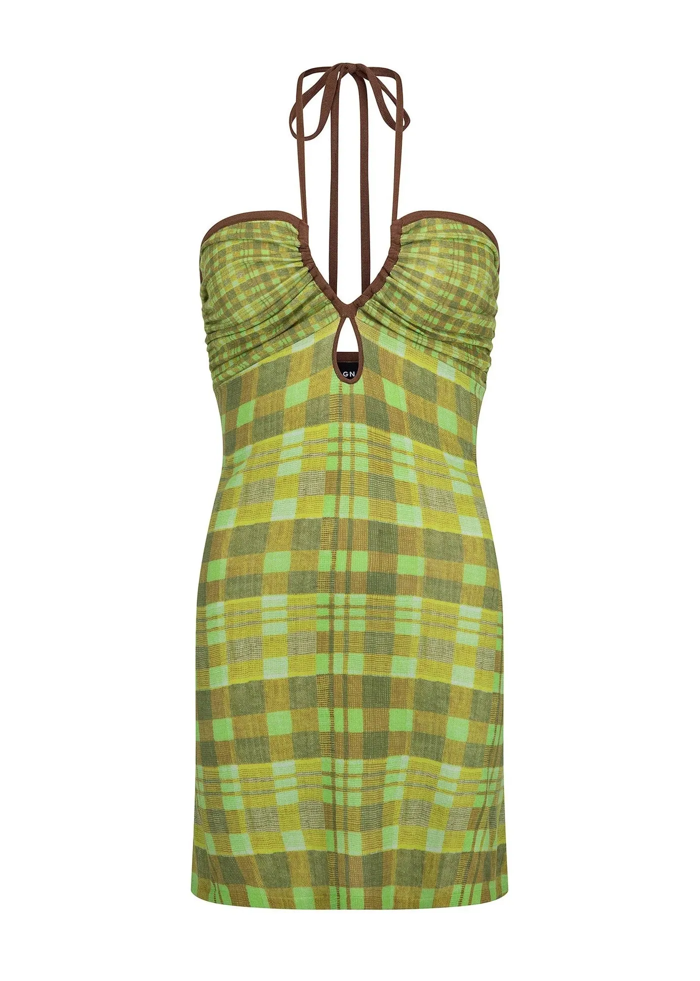 NAGNATA  ISOLA HALTER DRESS