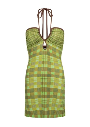 NAGNATA  ISOLA HALTER DRESS