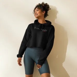 NO WEAPON 24 :Crop Hoodie