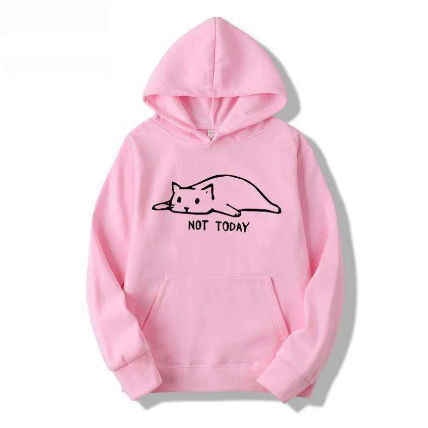 Not Today Lazy Cat Sweater Hoodies