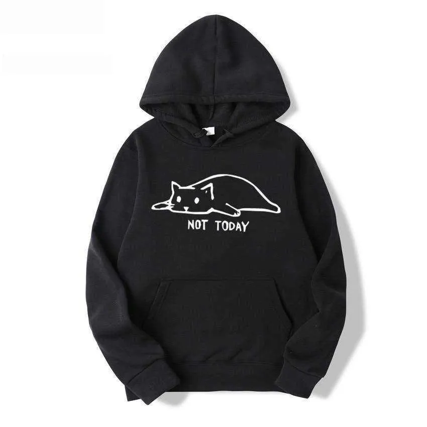 Not Today Lazy Cat Sweater Hoodies