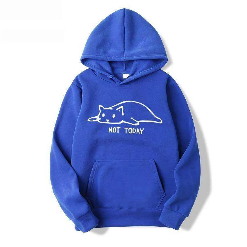 Not Today Lazy Cat Sweater Hoodies