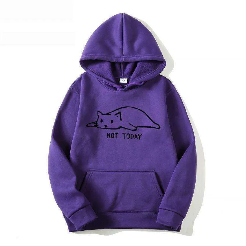 Not Today Lazy Cat Sweater Hoodies