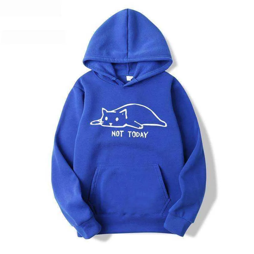 Not Today Lazy Cat Sweater Hoodies