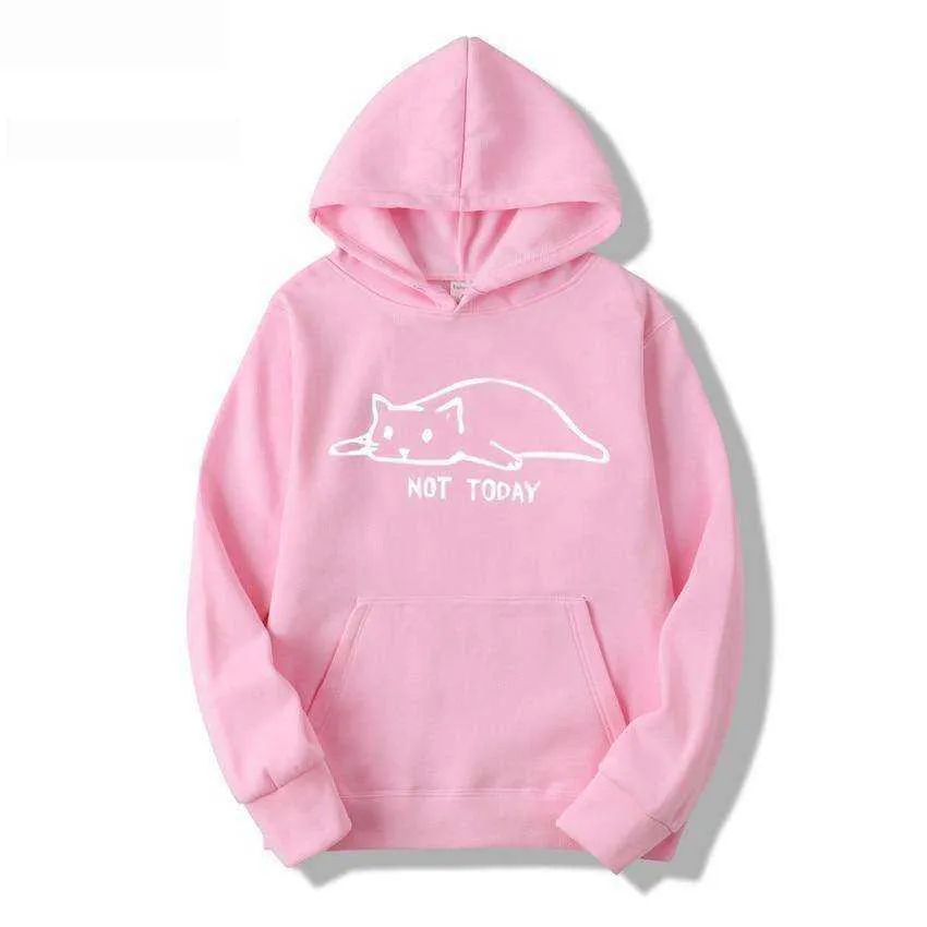 Not Today Lazy Cat Sweater Hoodies