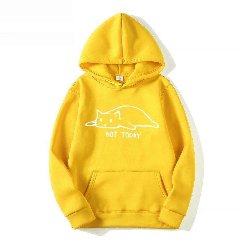 Not Today Lazy Cat Sweater Hoodies