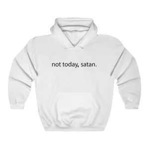 Not Today, Satan. Hoodie - Trendy Winter Kpop Hoodies - Kpop Hooded Sweater