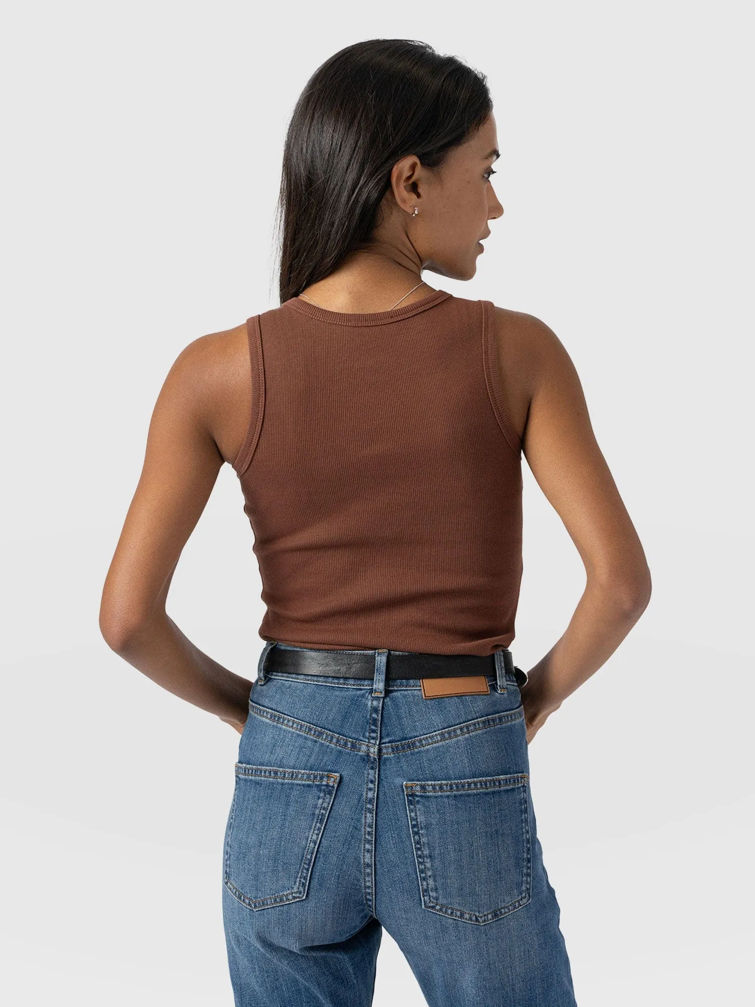 Nova Racer Vest - Russet Brown