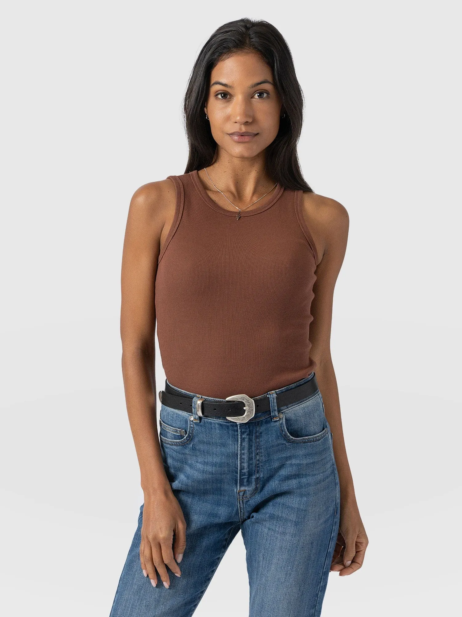 Nova Racer Vest - Russet Brown