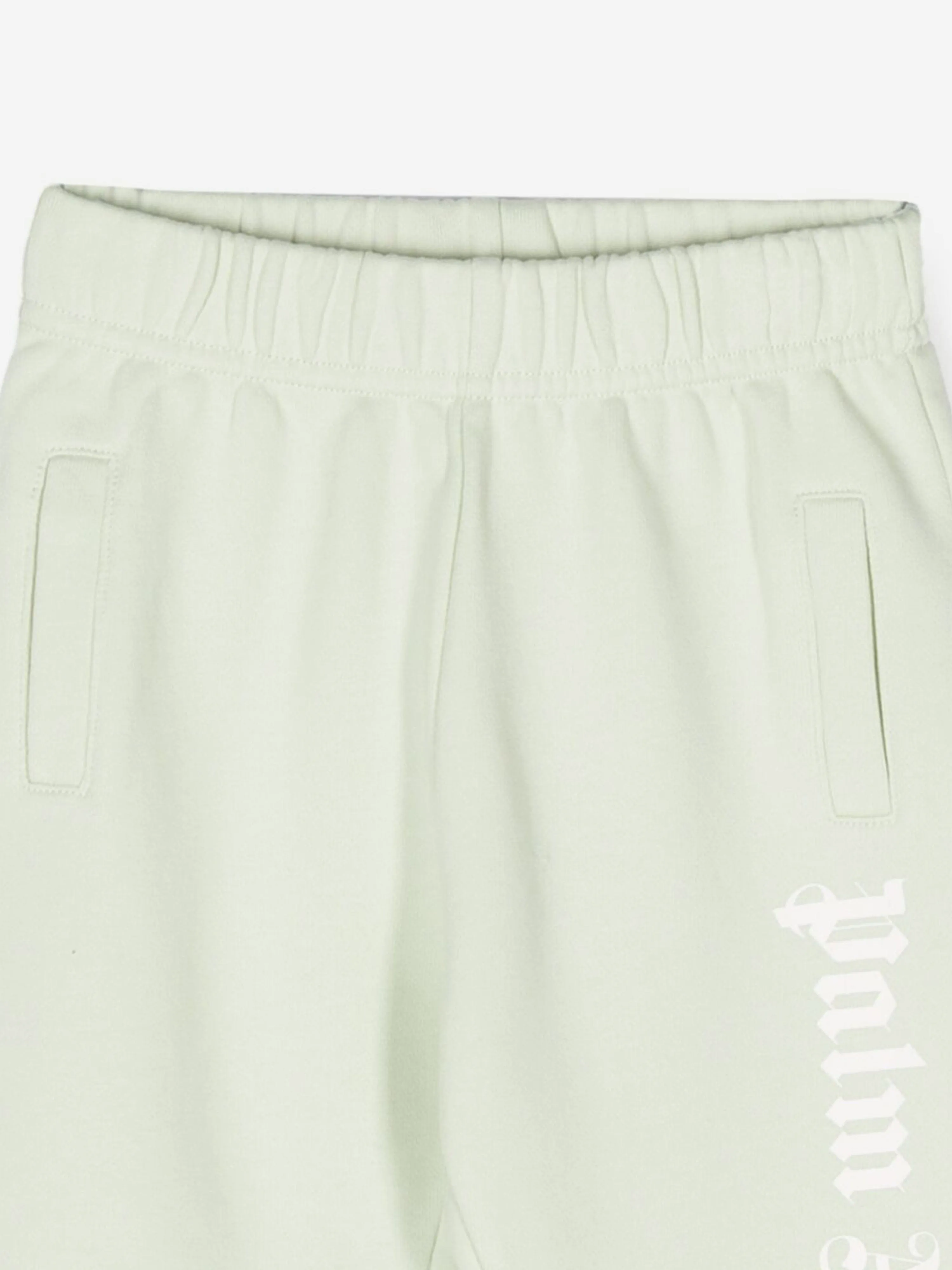 Palm Angels Baby Overlogo Joggers in Green