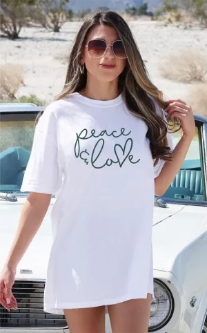 Peace & Love Graphic Tee