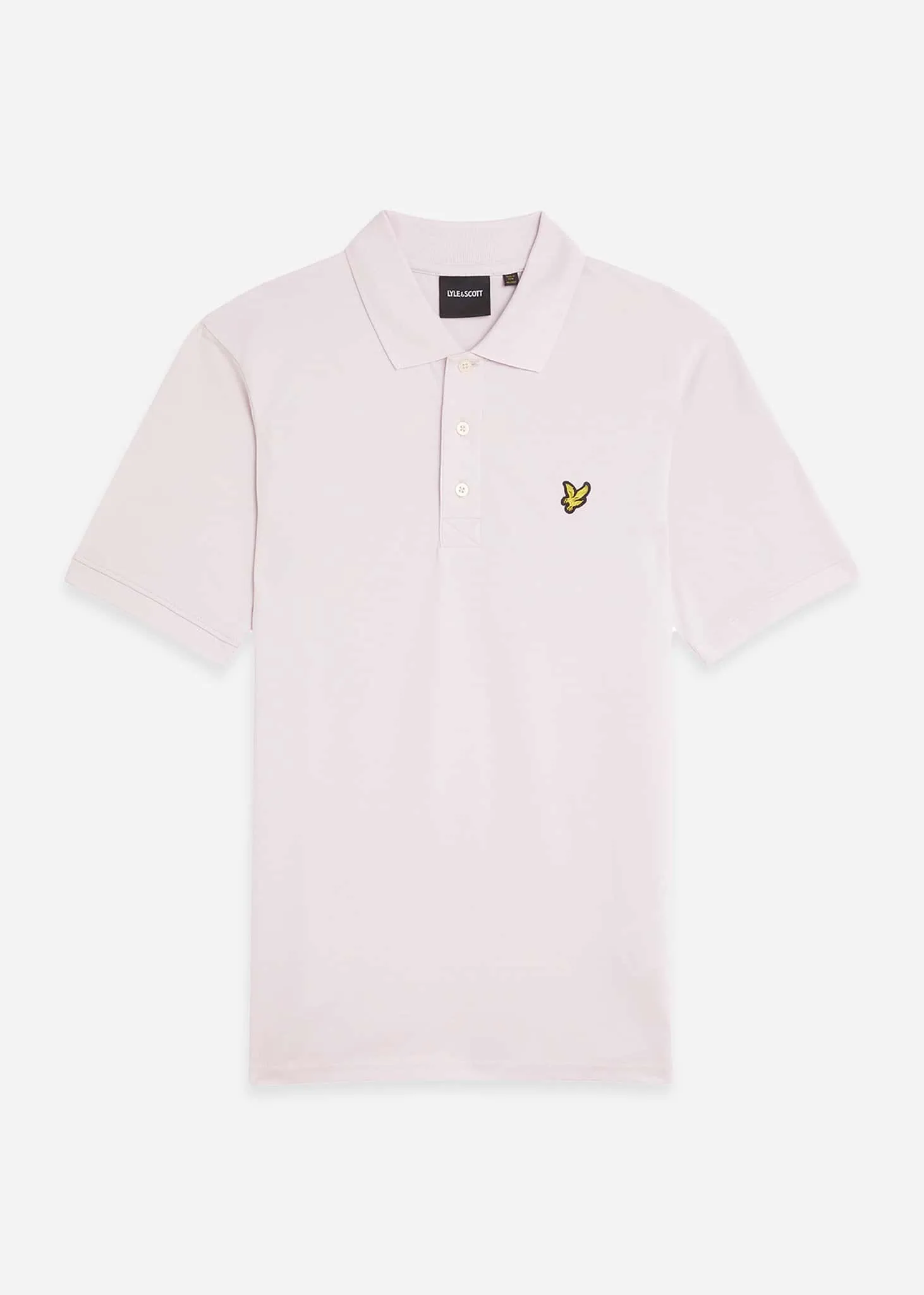 Plain polo - mist lilac
