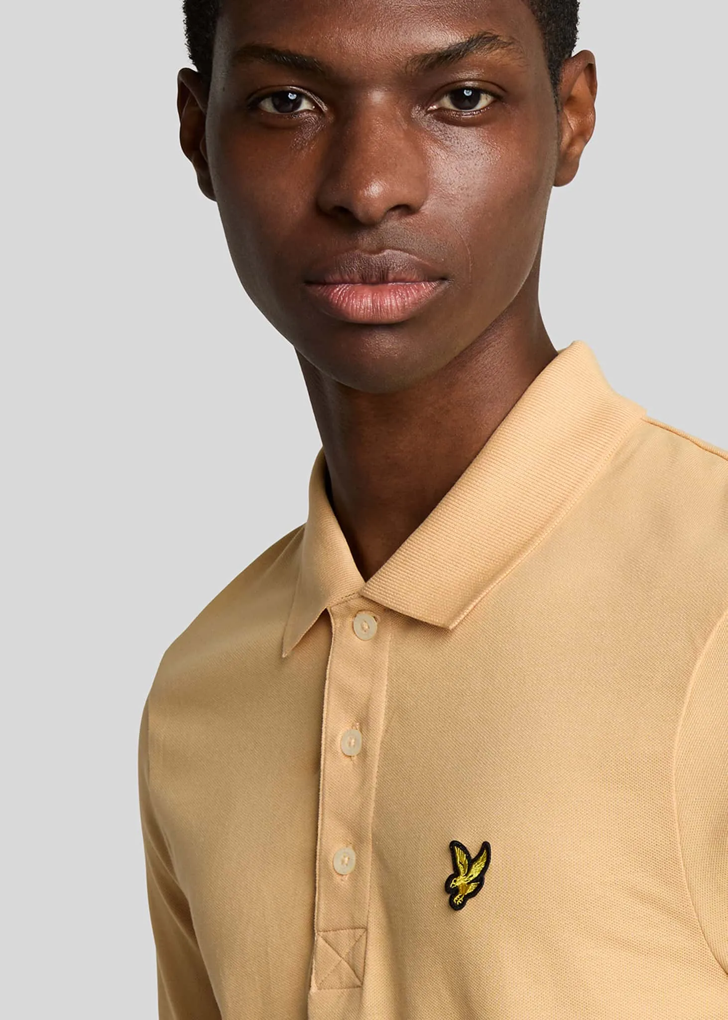 Plain polo - sherbet