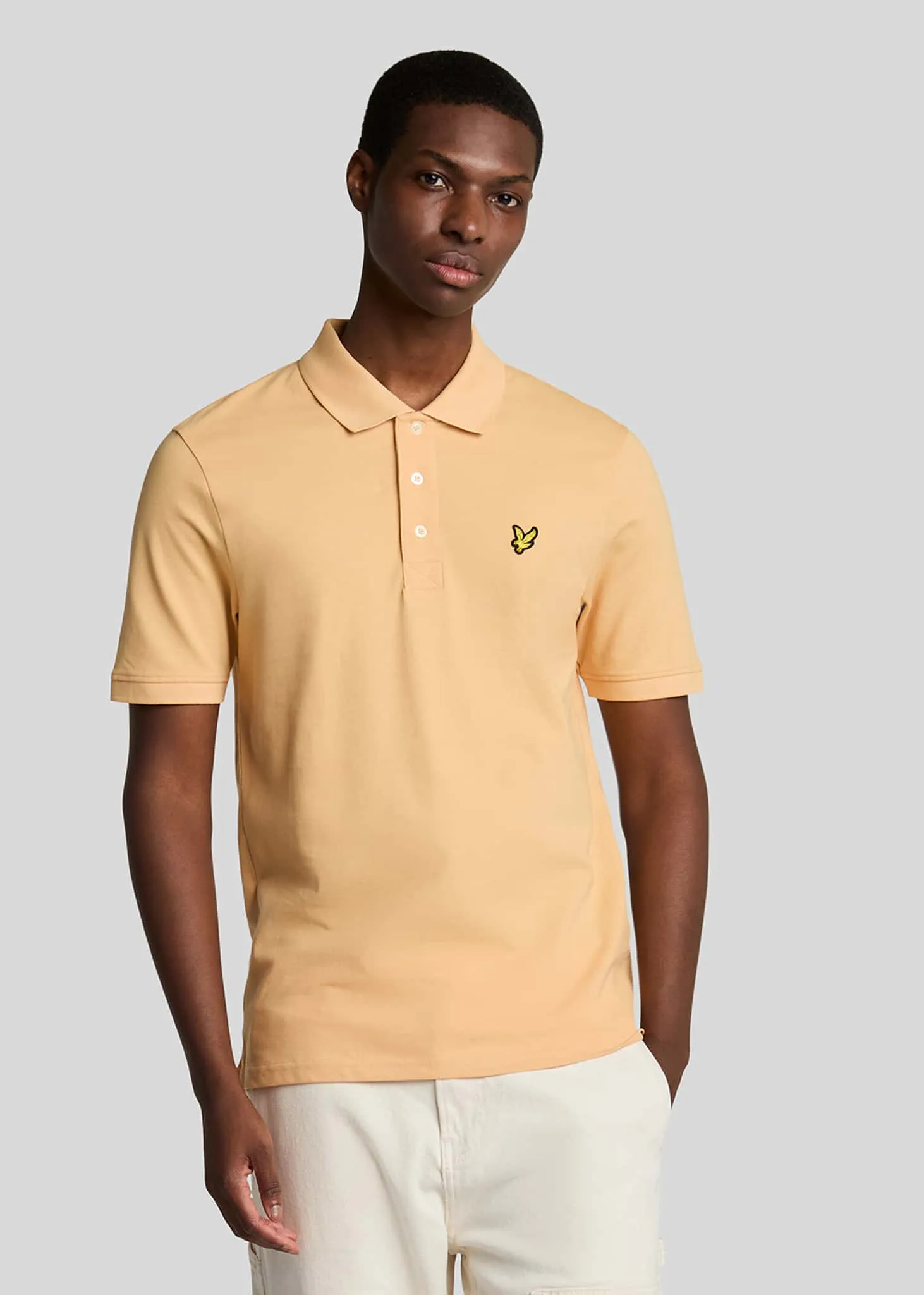 Plain polo - sherbet