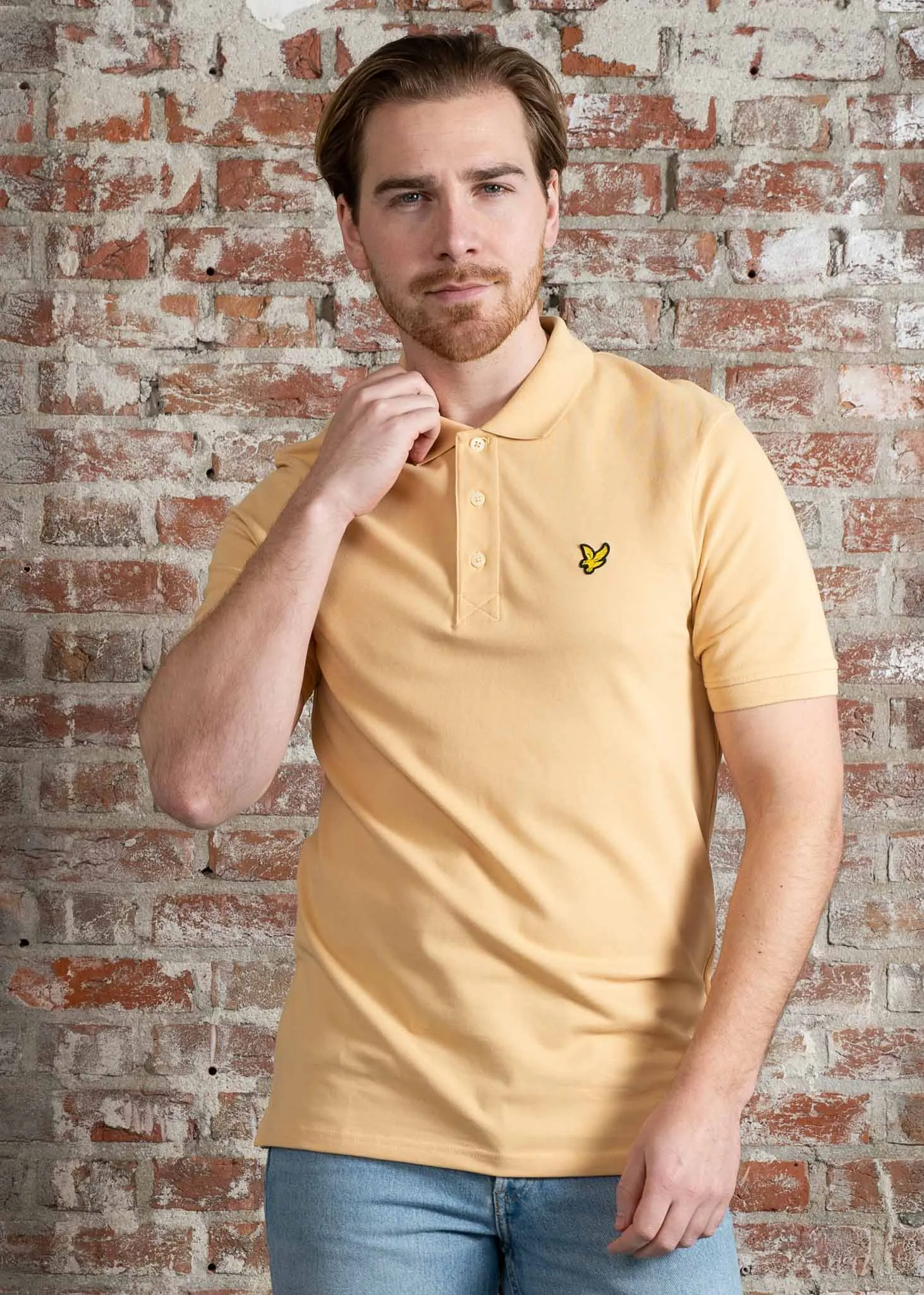 Plain polo - sherbet