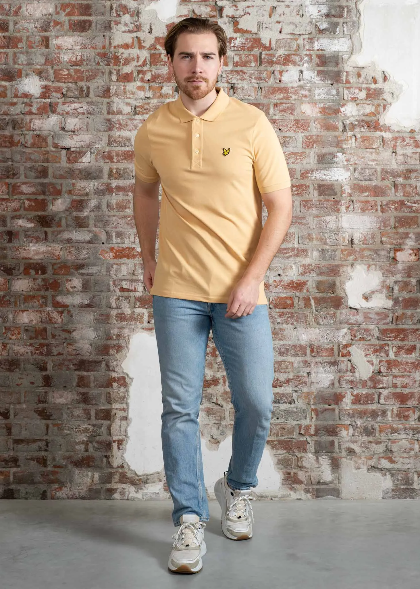 Plain polo - sherbet