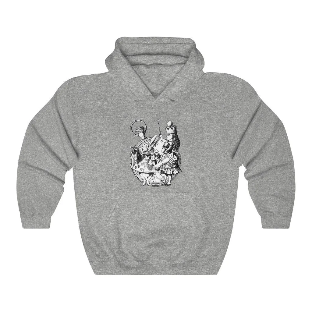 Pullover Hoodies-Alice in Wonderland Gifts 52 Classic Series, Gift Idea