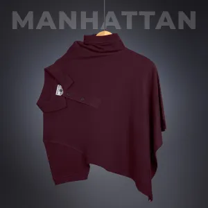 Pure Cotton Polo Plain T Shirts (Maroon) Without Pocket