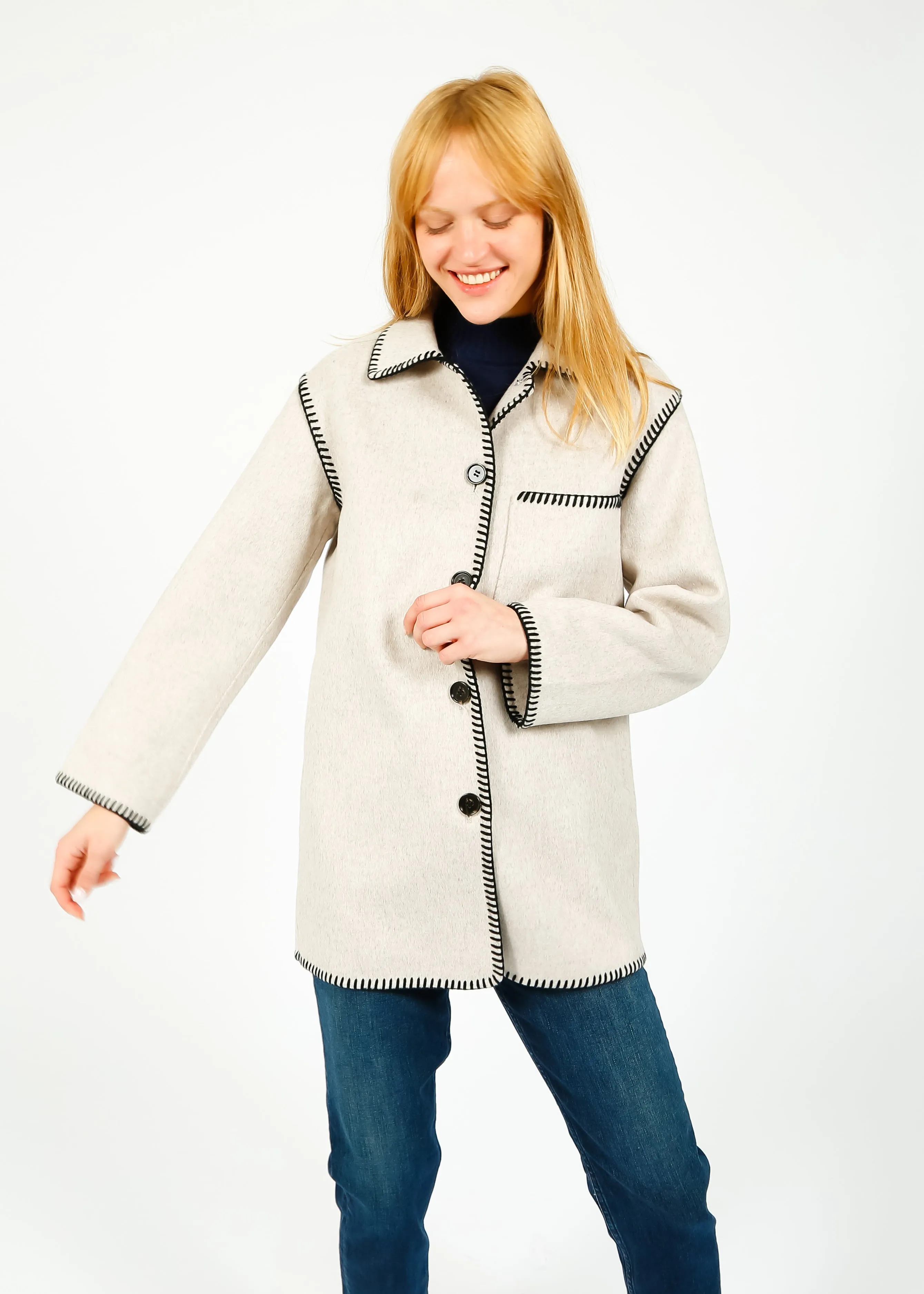 RAILS Odyssey Jacket in Oatmeal