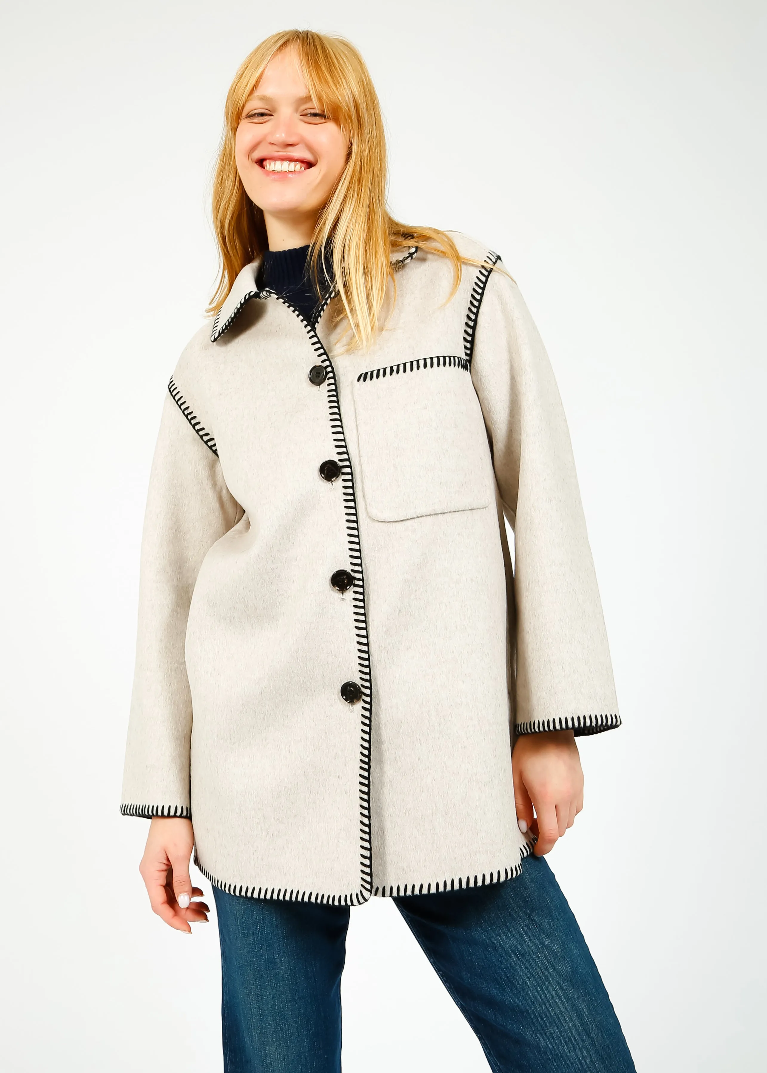 RAILS Odyssey Jacket in Oatmeal
