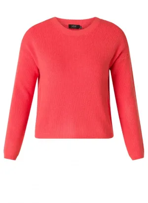 Raisa Coral Knitted Jumper