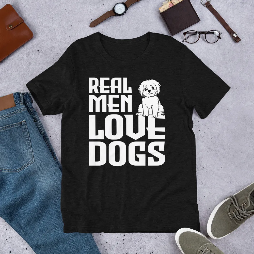 Real Men Love Dogs Short-Sleeve Unisex T-Shirt