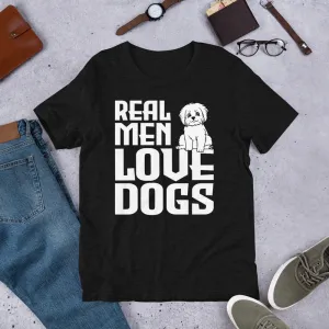 Real Men Love Dogs Short-Sleeve Unisex T-Shirt