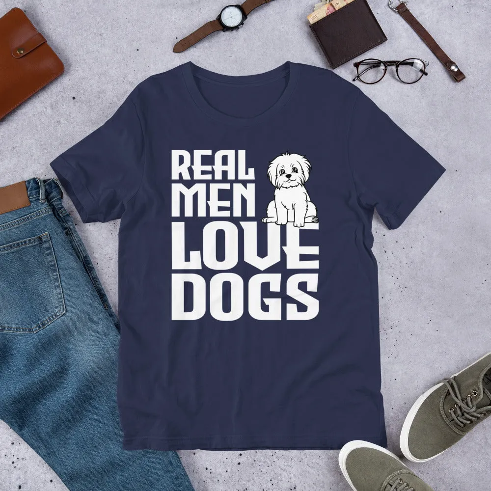 Real Men Love Dogs Short-Sleeve Unisex T-Shirt