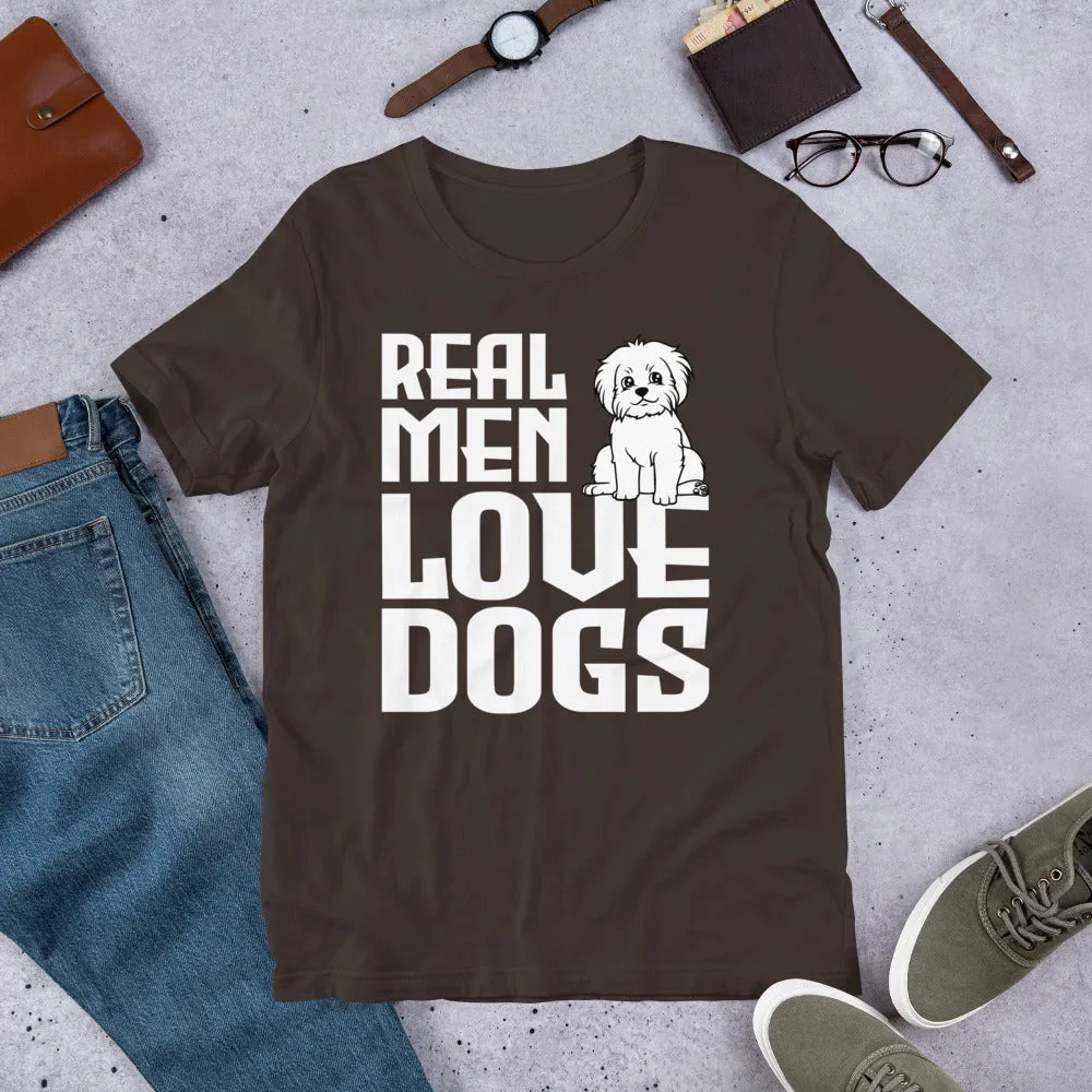 Real Men Love Dogs Short-Sleeve Unisex T-Shirt