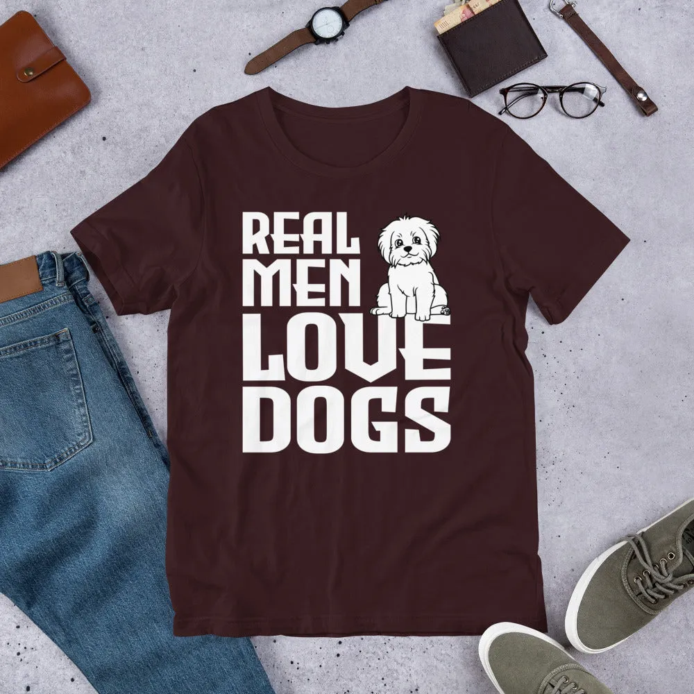 Real Men Love Dogs Short-Sleeve Unisex T-Shirt