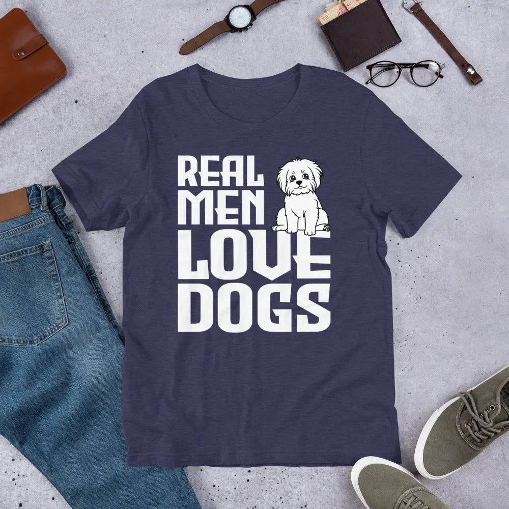 Real Men Love Dogs Short-Sleeve Unisex T-Shirt