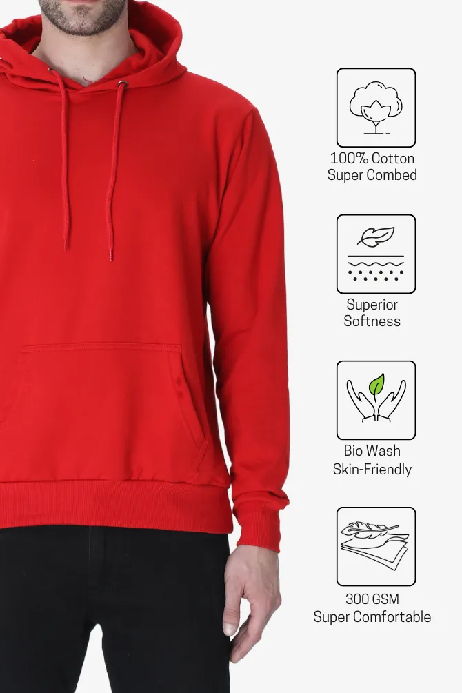 Red Hoodie for men
