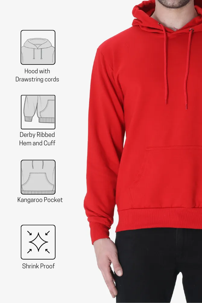 Red Hoodie for men