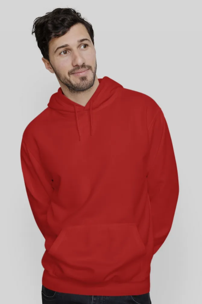 Red Hoodie for men