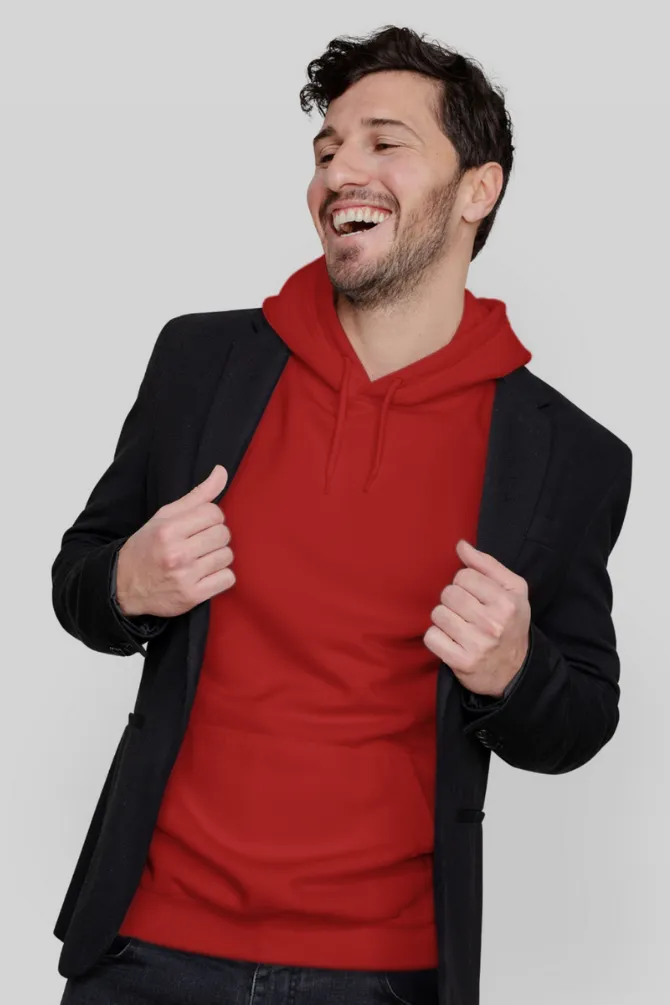 Red Hoodie for men