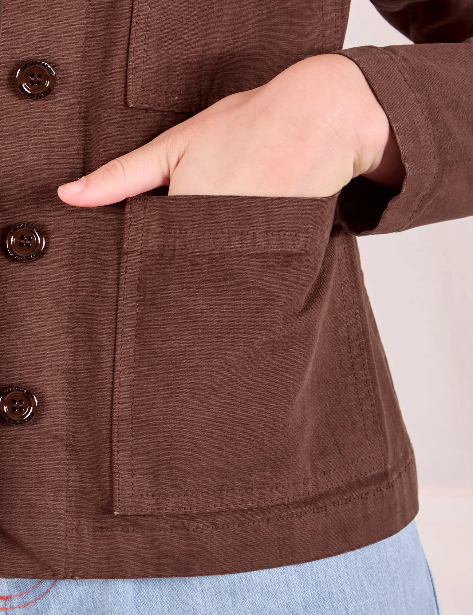 Ripstop Work Jacket - Fudgesicle Brown