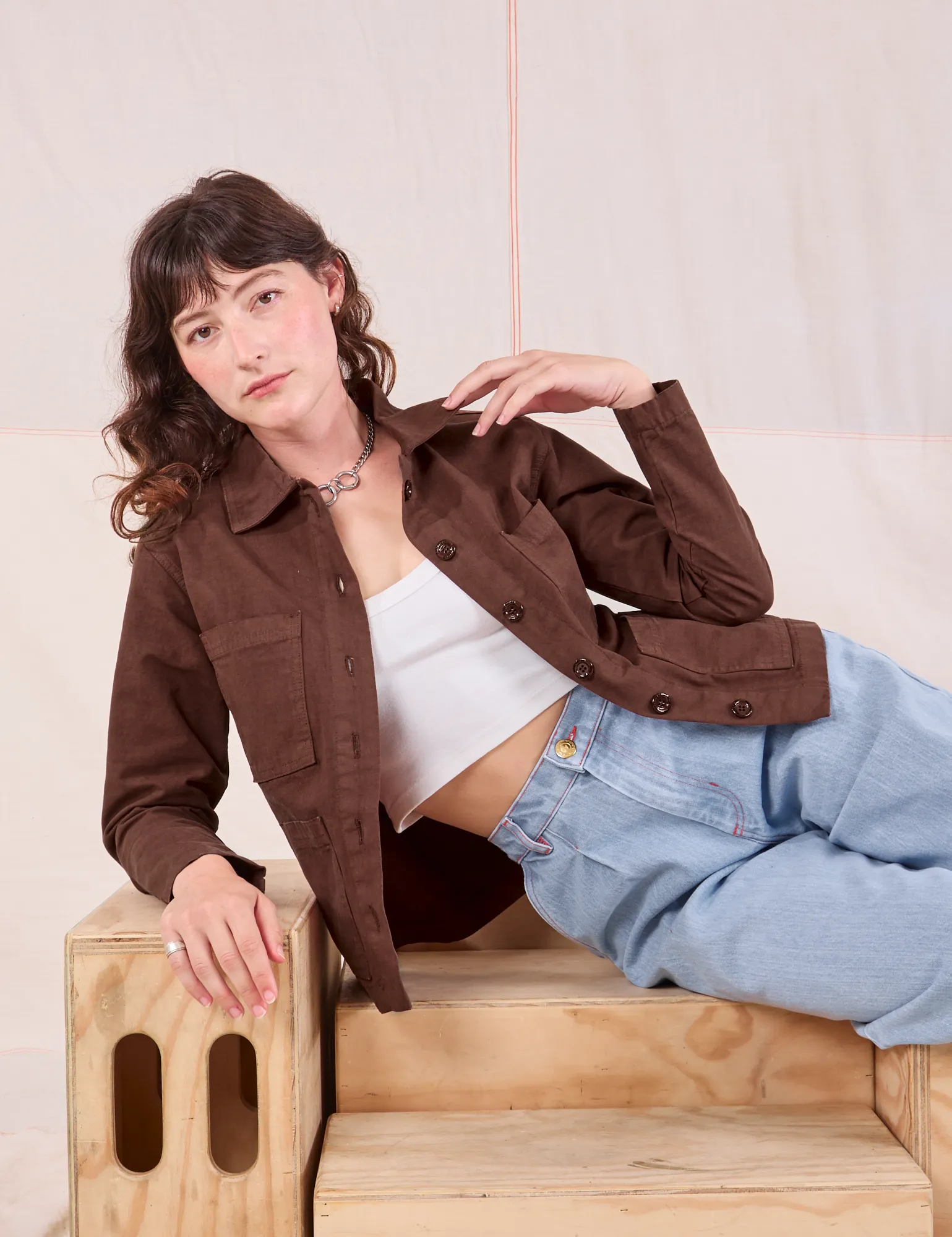 Ripstop Work Jacket - Fudgesicle Brown