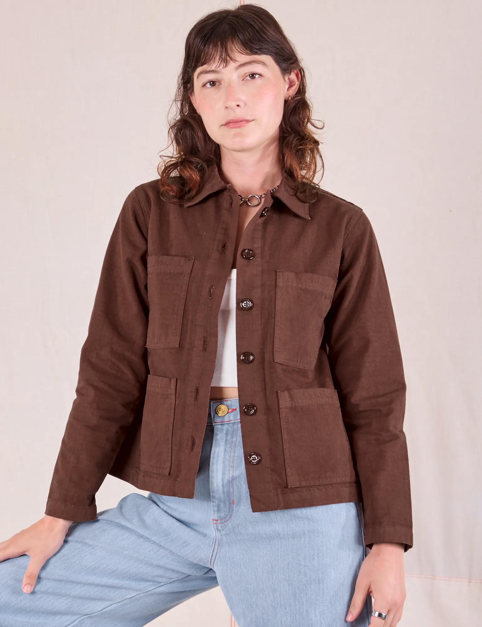 Ripstop Work Jacket - Fudgesicle Brown