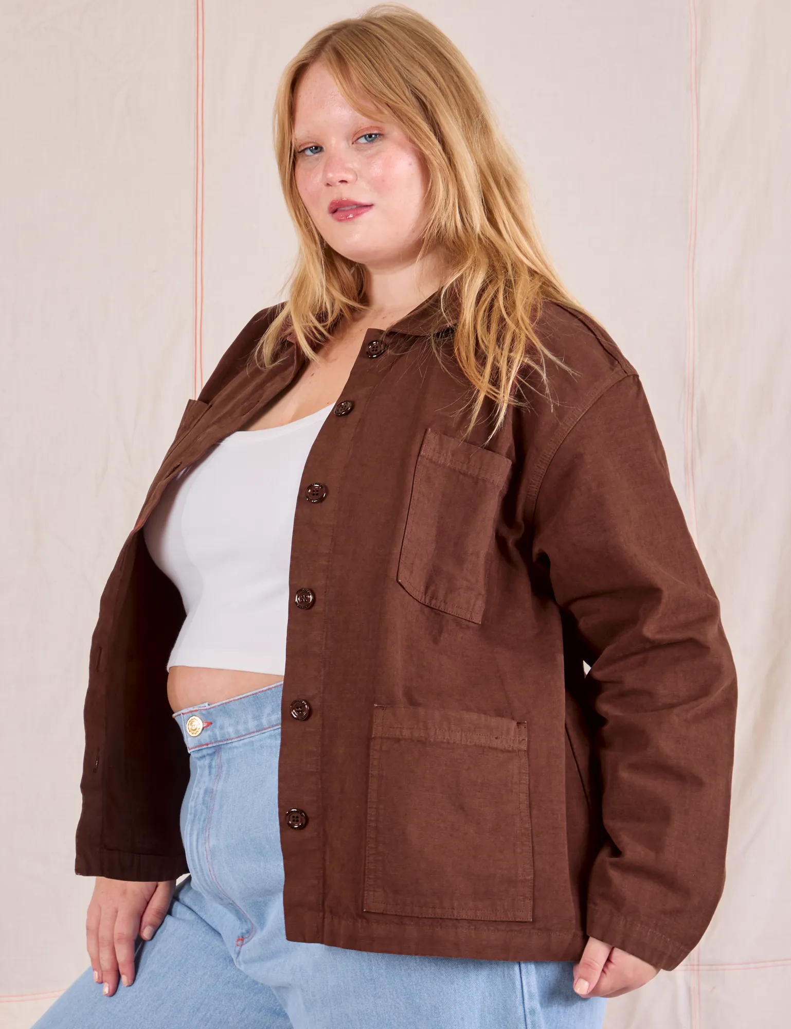 Ripstop Work Jacket - Fudgesicle Brown